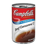 Campbell's Great For Cooking beef consomme gelatin added condensed soup Full-Size Picture